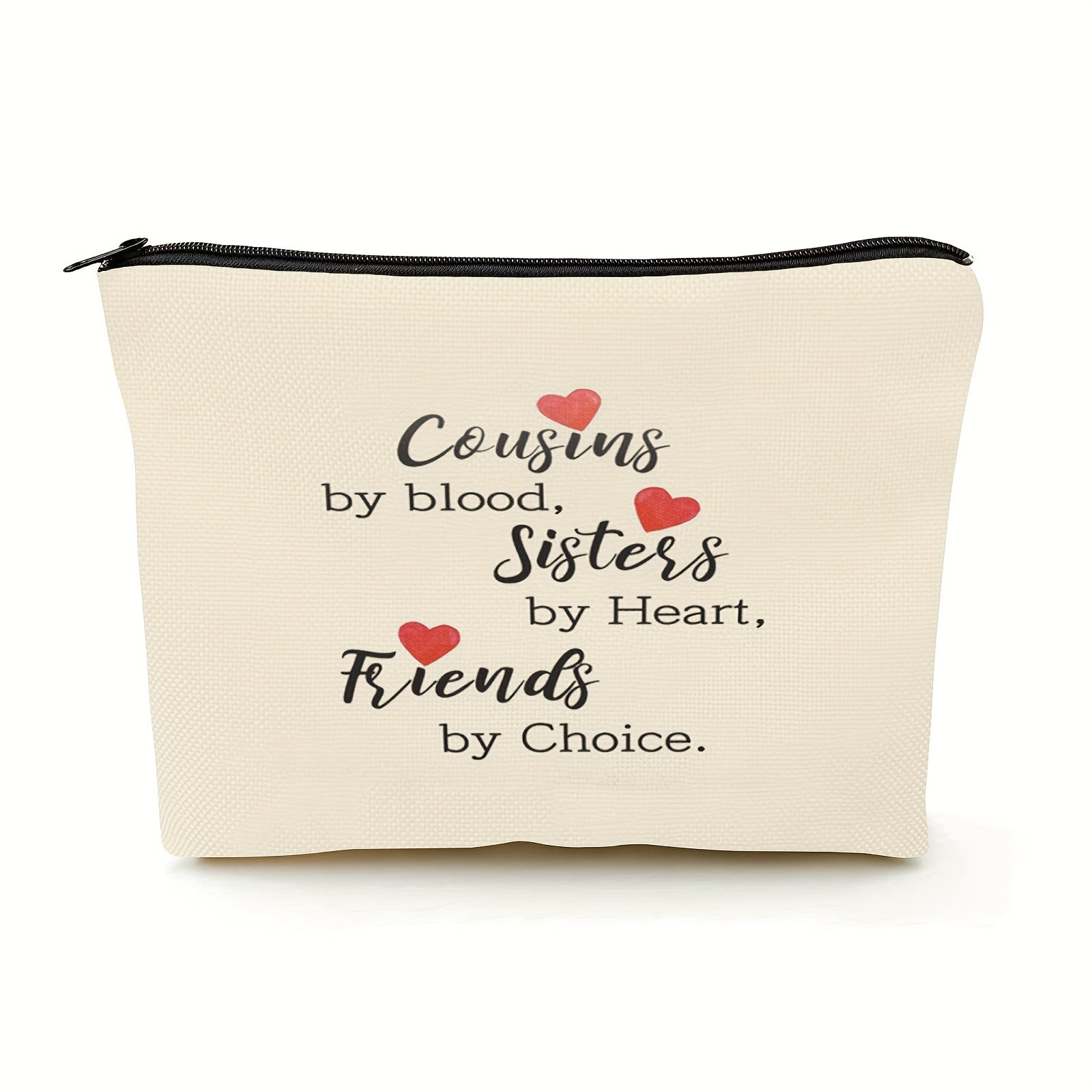 Cousin For Women Makeup Bag Funny Gift