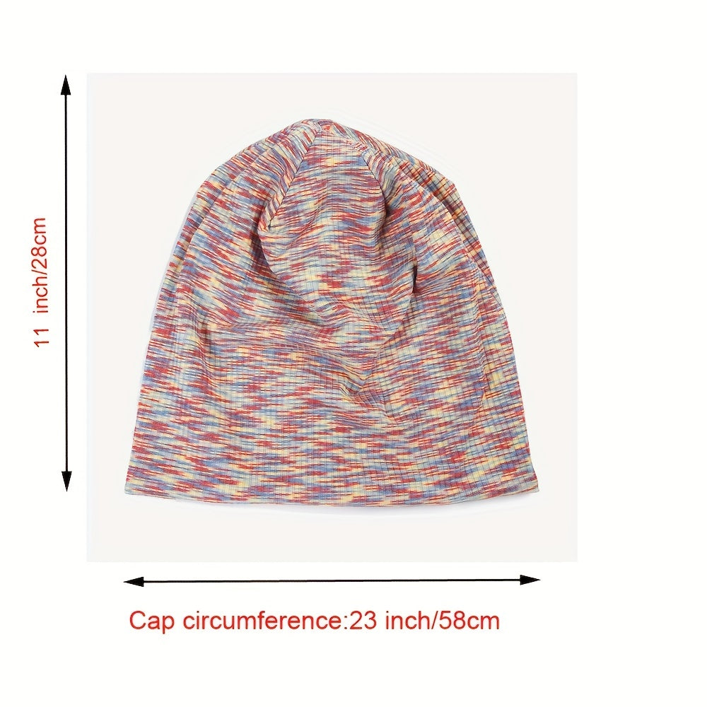 Men's Soft Knitted Pullover Hat for All Seasons