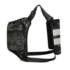 Functional Tactical Chest Bag For Men Unisex Reflective Vest Streetwear Bag