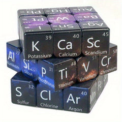Periodic Table Cube Brain Teaser Puzzle