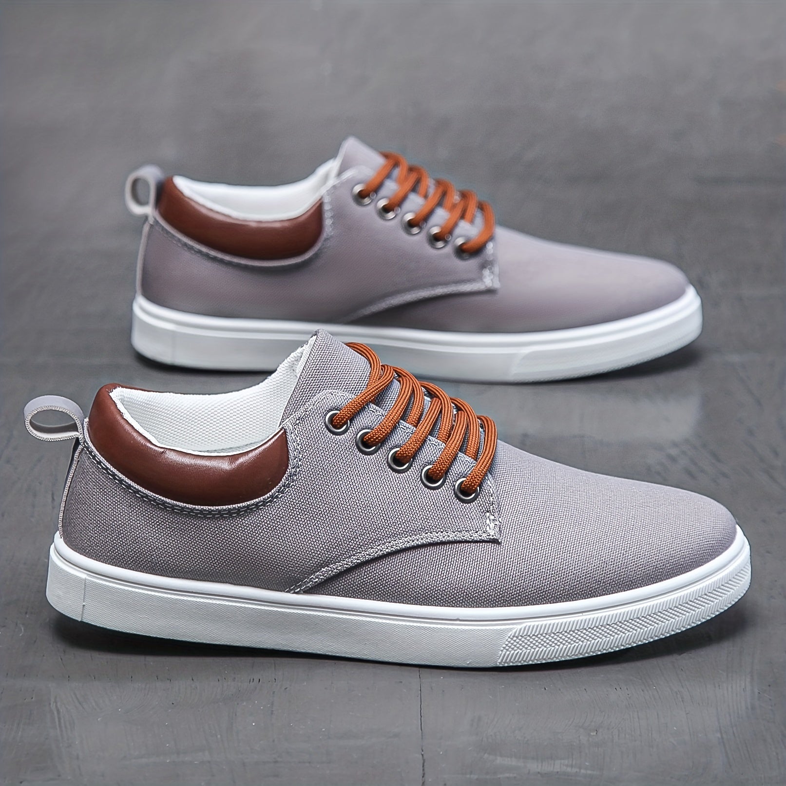 Men's Canvas Low Top Sneaker Classic Casual Shoes
