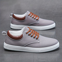 Men's Canvas Low Top Sneaker Classic Casual Shoes