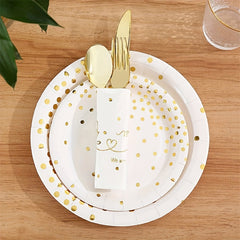 20pcs Wedding Cocktail Beverage Napkins for Table Decor