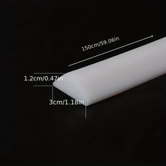 Soft Bathroom Water Stop Strip - Dry/Wet Separation, Bathtub Splashproof