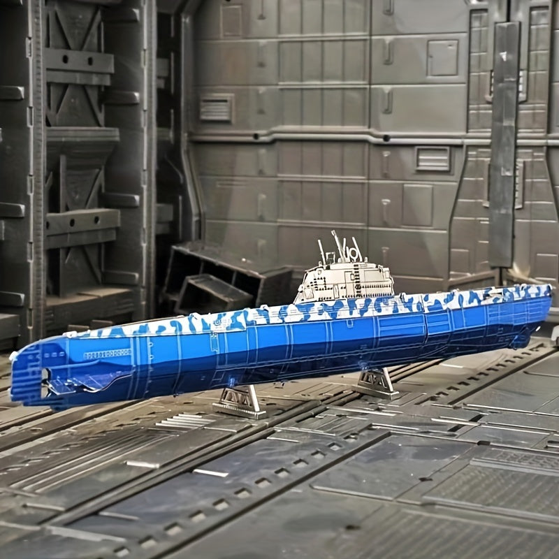 3D Metal Iron Puzzle DIY Submarine Model