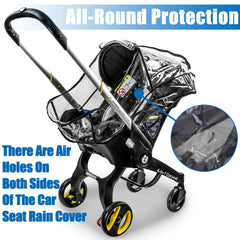 Universal Stroller Rain Cover Waterproof Windproof Protection