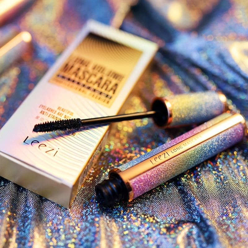 Waterproof 4D Fiber Mascara Long Lasting Smudge Proof Natural Thickening