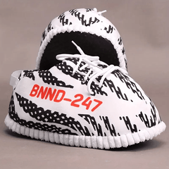 Men's Plush Letter Print House Shoes