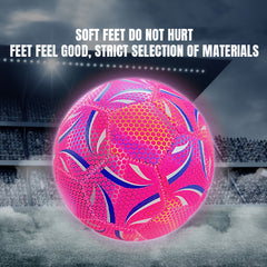 Luminous Reflective Football PU Wear-resistant Competition Training