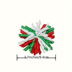Kids Sweet Hair Clip Ball Flower Rainbow Headwear