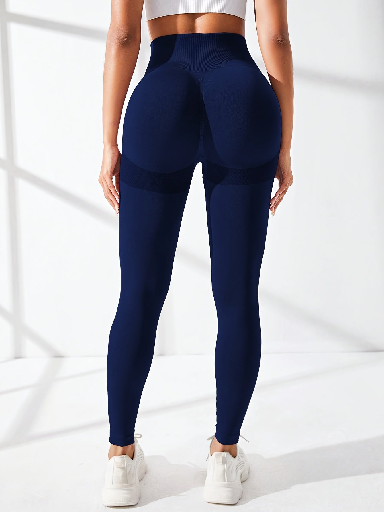 High Waist Tummy Control Sports Leggings for Women Quick Dry Hip Lifting