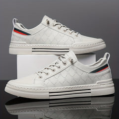 Men's Lightweight Lace-Up Skate Sneakers
