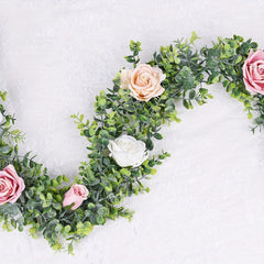 Faux Eucalyptus Garland Plant Artificial Vines Hanging Greenery