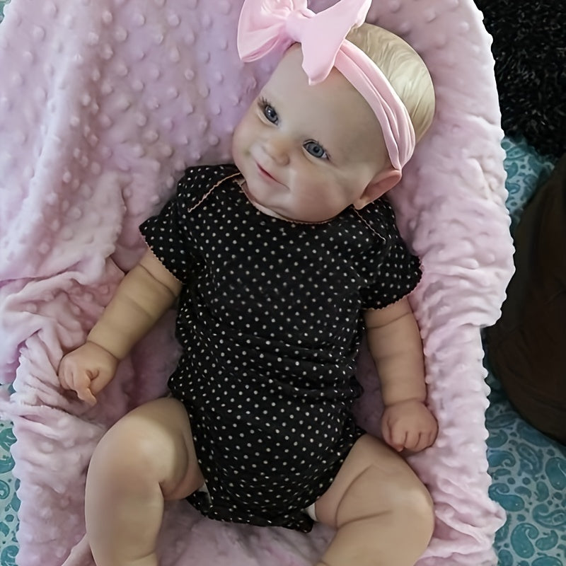 19 Inch Reborn Dolls Hand Painted Newborn Size Soft Vinyl Doll