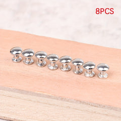 8 Pcs 1 12 Dollhouse Round Handle Furniture Decor