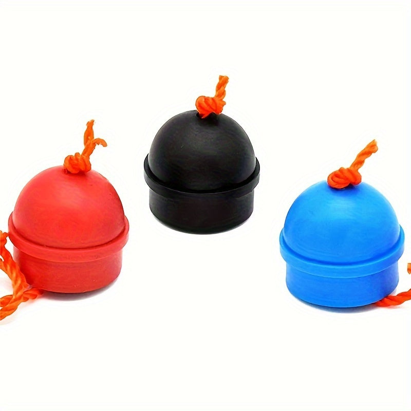 Billiard Rubber Cue Chalk Holder Slip In Cap Pool Chalk Holders