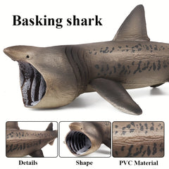 Basking Shark Figurine Plastic Model Fun Toy For Kids