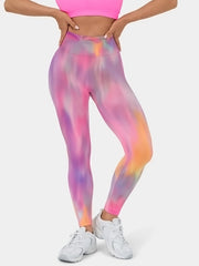 Tie Dye High Waisted Yoga Leggings