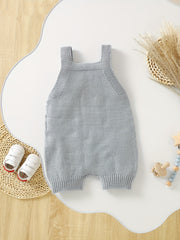 Baby Boys Sleeveless Knit Romper Jumpsuit