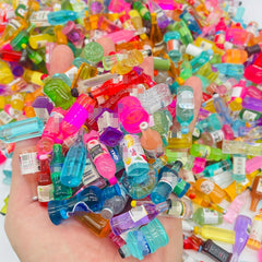 10pcs Resin Mini Wine Bottle Beer for DIY Doll House Decoration