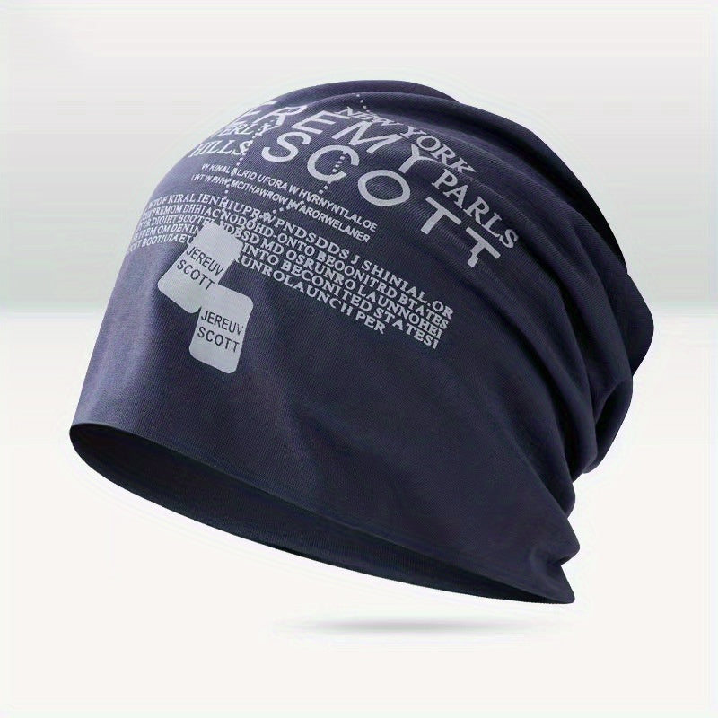 Hip Hop Letter Pullover Hat Beanie