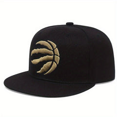 Men's Flat Top Hip hop Hat Adjustable Snapback Hat