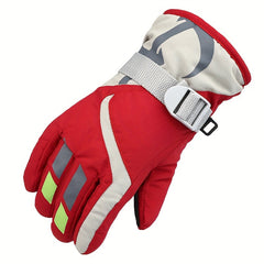 Youth Skiing Gloves - Waterproof & Windproof Winter Outdoor Sports Gloves