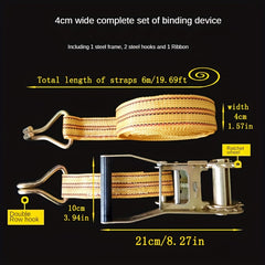 Cargo Bundling Belt Tightener Euphroe Retractor Self-locking Rope Tightener