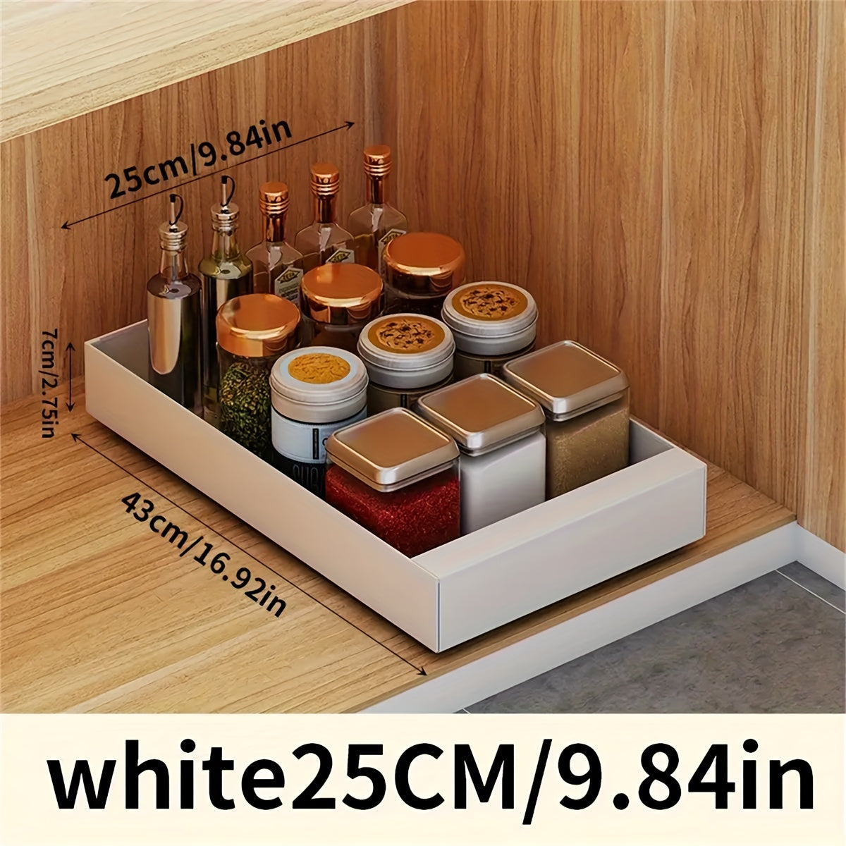Pull Out Storage Shelf Under Cabinet Heavy Duty Slide Out Pantry Shelves