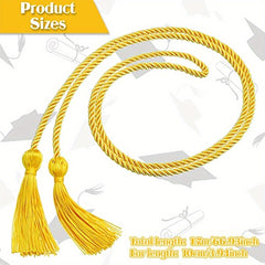 Graduation Cords Bulk Tassel Honor Cords Handfasting Cord Braided Polyester Yarn