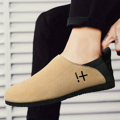 Men's Minimalist Loafer Shoes Breathable Lightweight Slip On Shoes