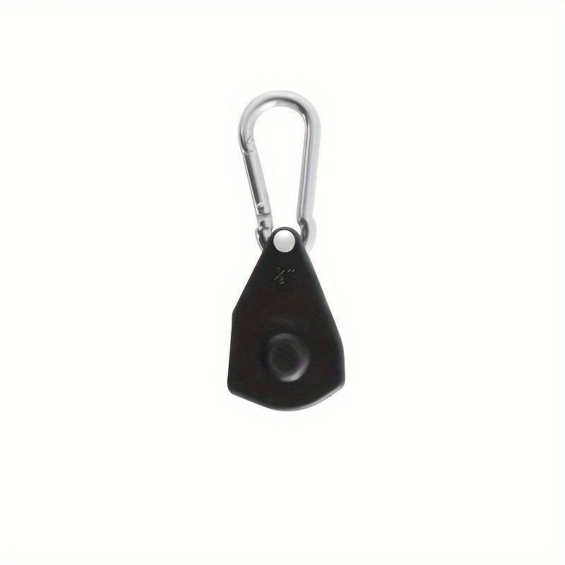 Metal Pulley Rope Light Ratchet Rope Hanger For Camping