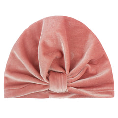Tie Dye Velvet Baby Headscarf Cap for All Seasons