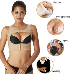Women Push Up Bra Shapewear Posture Corrector Chest Support Lifter Tops