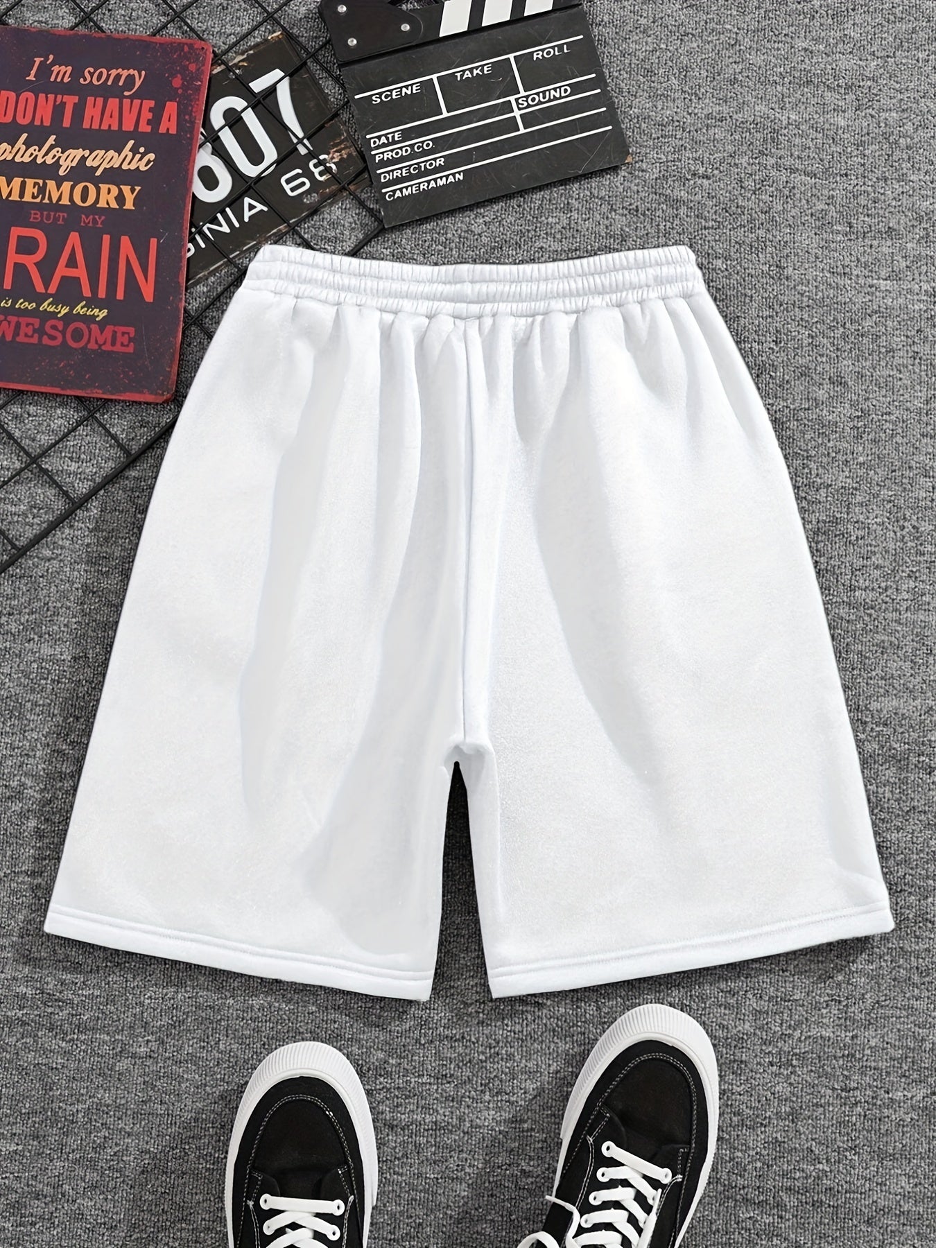 Men's Classic Pleated Shorts for Summer