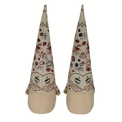 Coffee Doll Plush Gnome Faceless Puppet Ornaments