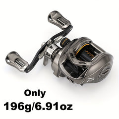 196g Baitcasting Fishing Reel 7.2:1 Gear Ratio Magnetic Brake Deep Spool