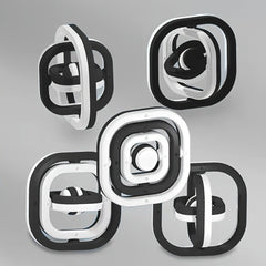 2 Pack Finger Spin Top Infinite Rotation Stress Relief Toy