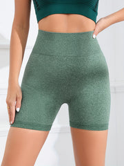 High Waist Seamless Hip Lifting Yoga Shorts