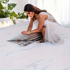 10pcs Marble Self adhesive PVC Floor for Living Room