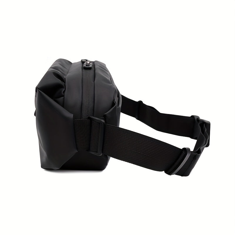 Solid Men's Waist Bag for Running Cycling Mobile Phone Bag