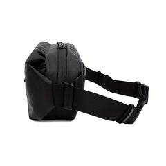Solid Men's Waist Bag for Running Cycling Mobile Phone Bag