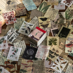 366pcs Sulfate Paper 2In 1 6In Retro Note Art Painting Decoration