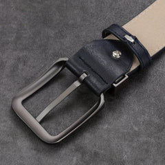 Casual Square Belt for Men with Pin Buckle