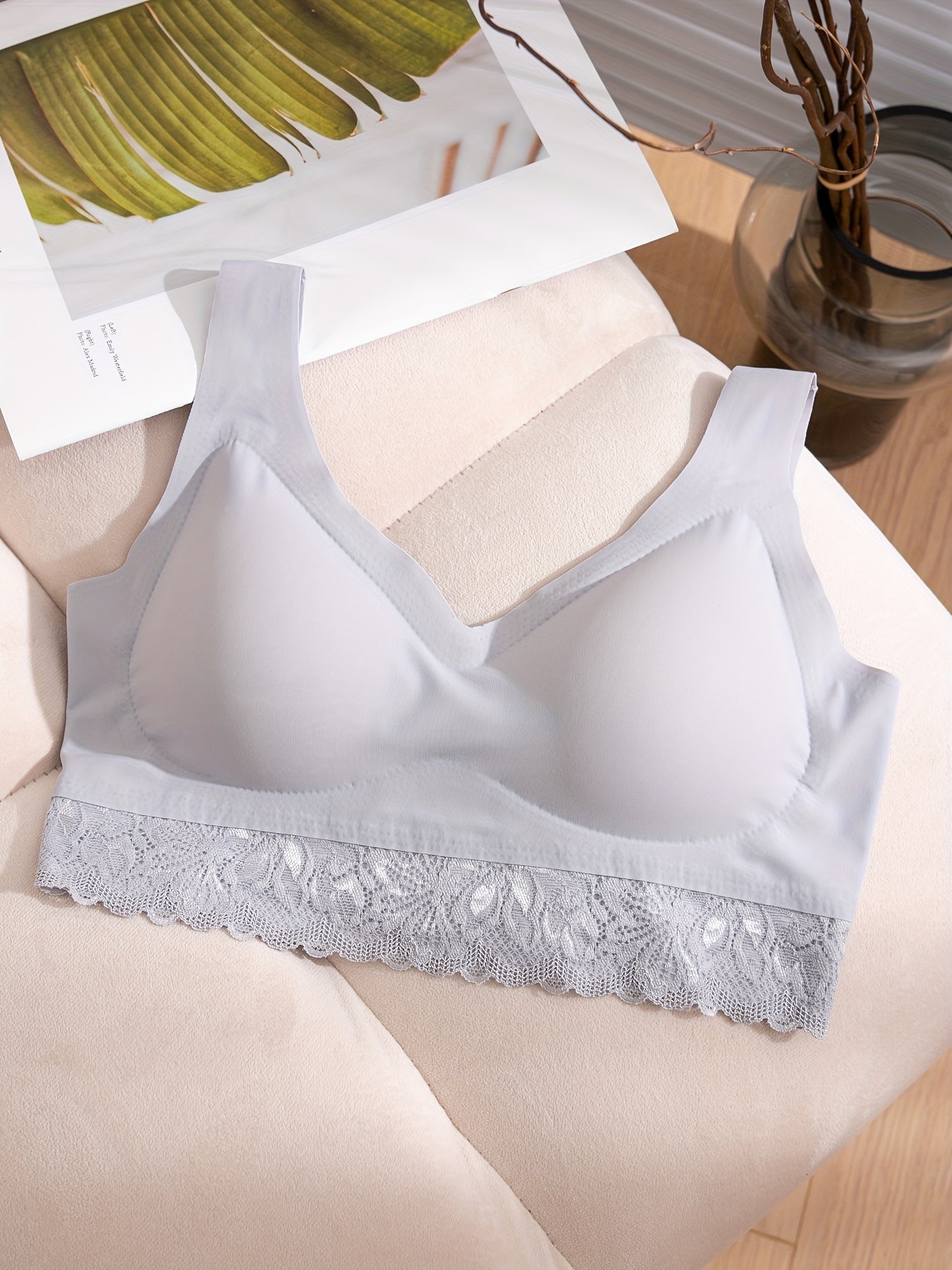 Lace Wireless Bra Breathable Tank Women's Lingerie