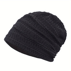 Retro Cotton Brimless Hat Adjustable Cuff
