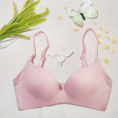 Solid Push Up Bra Anti-sagging Lingerie Women's Underwear