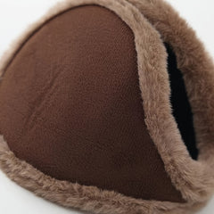 Men's Winter Earmuffs, Thick & Warm, Black