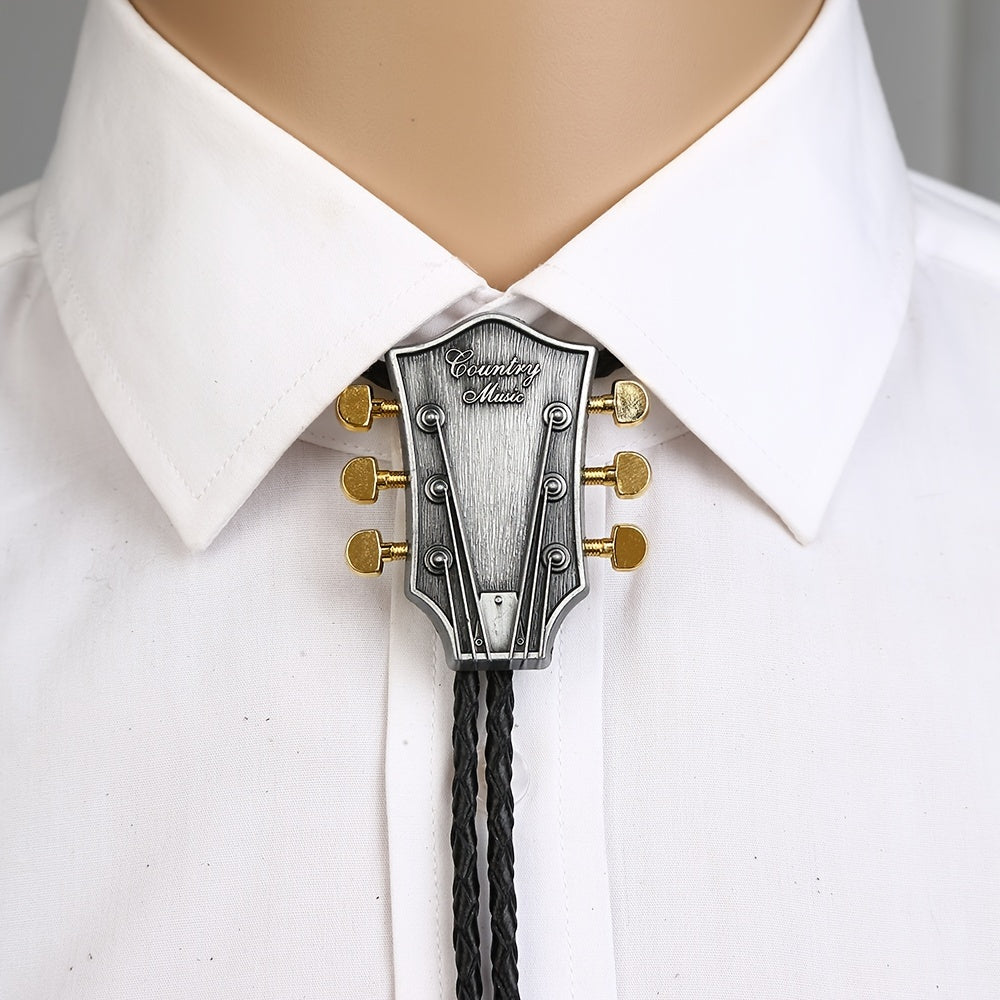 Metal Tie Collar Necklace YNecktie Musical Instrument For Youth