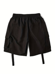 Men's Cargo Shorts Tech Wear for Summer